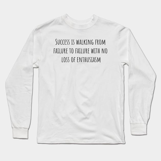 Success Long Sleeve T-Shirt by ryanmcintire1232